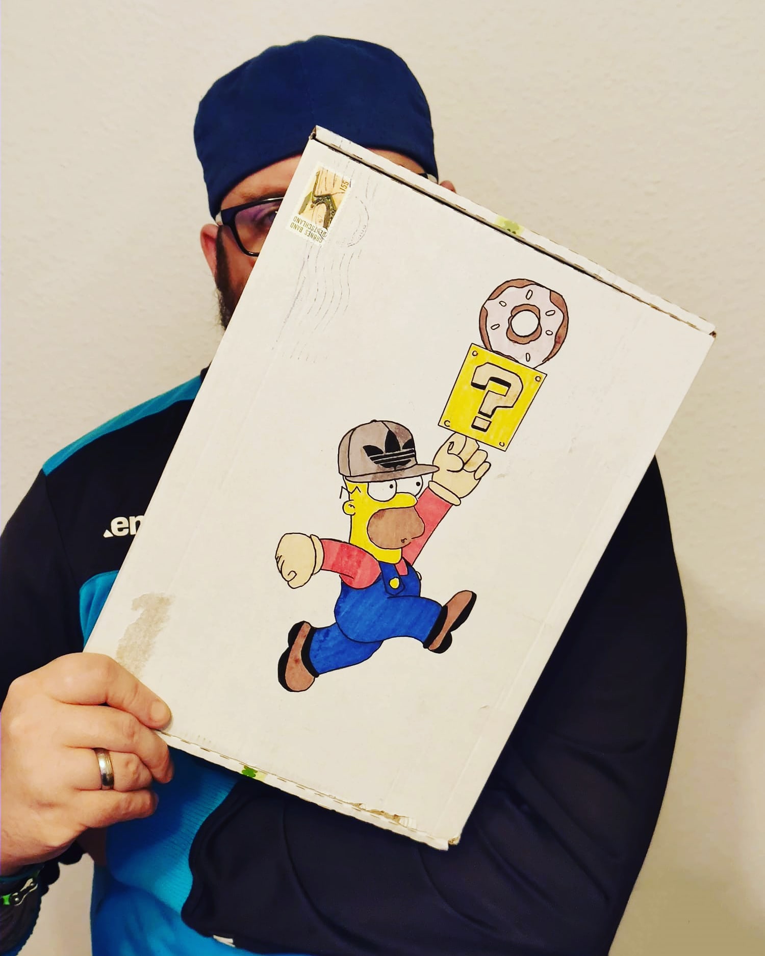 Super Homer Mario Simpson oder so...