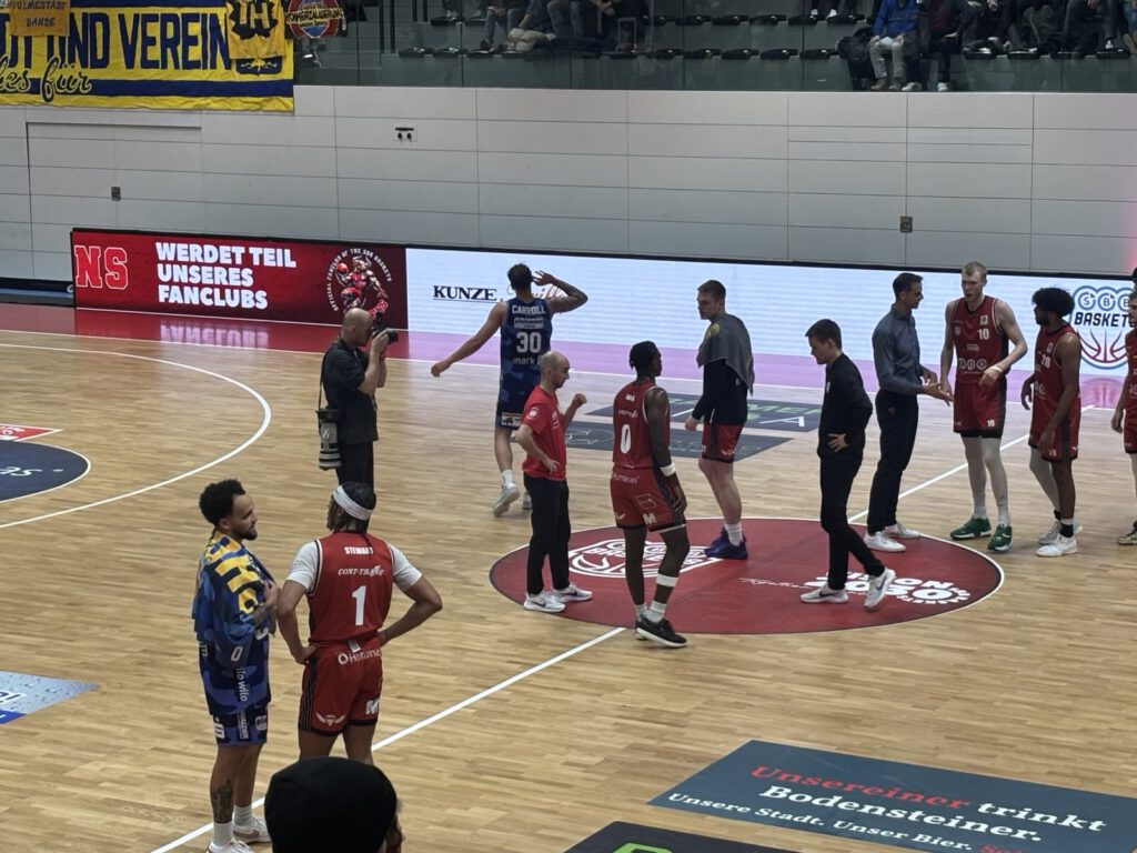 SBB Baskets Wolmirstedt in ihrer Halle